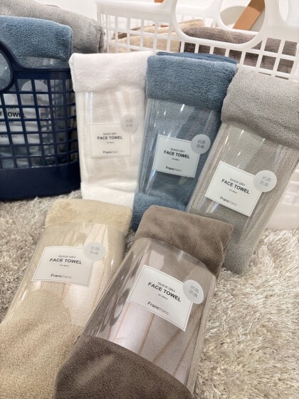 ❄️NEW YEAR SALE開催中❄️なめらかな触り心地がたまらない無地タオル🧖🏼‍♀️🫧が10%OFF🚩