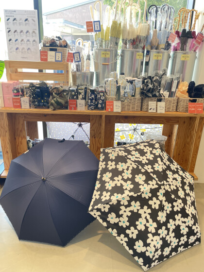 晴雨兼用の日傘🌂で熱中症対策を☀️