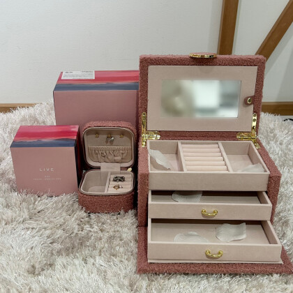 大切なアクセサリーを可愛く収納💍🤍
