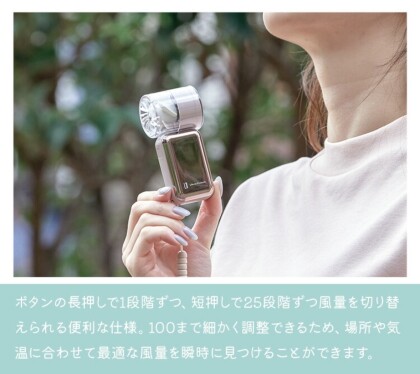 ✨🌈GOLDEN WEEK SALE開催中🌈✨手のひらサイズの話題のミニハンディファン🤲🏻🌬️