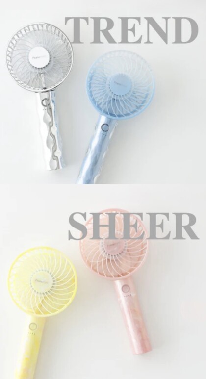 大人気ハンディファンが入荷しました💨