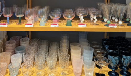 🎐暑い時期に涼しく感じるガラス食器が入荷しました✨️🥂