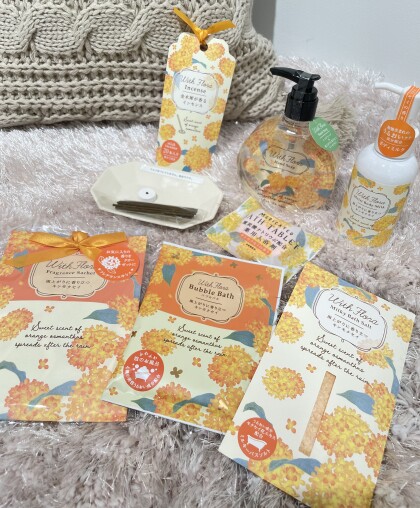 秋の訪れを感じる金木犀の香り🌼入荷しました💛