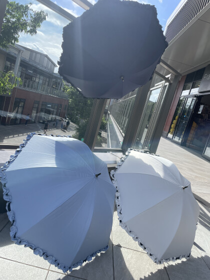 暑さ対策、日避け対策⛱️暑い夏を快適に過ごす日傘☀️