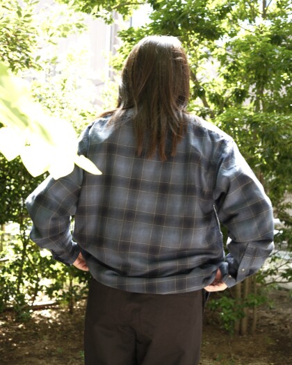 L/S Flannel Ombre Check Shirt