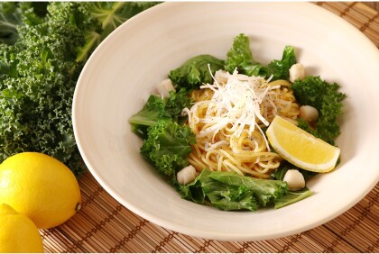 季節の恵みを味わう、夏の和パスタ。