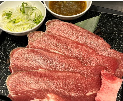 新メニュー 牛タン焼きしゃぶ✨