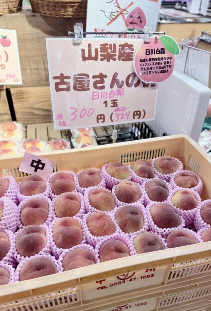 6月20日のおすすめ！古屋農園の 『桃』