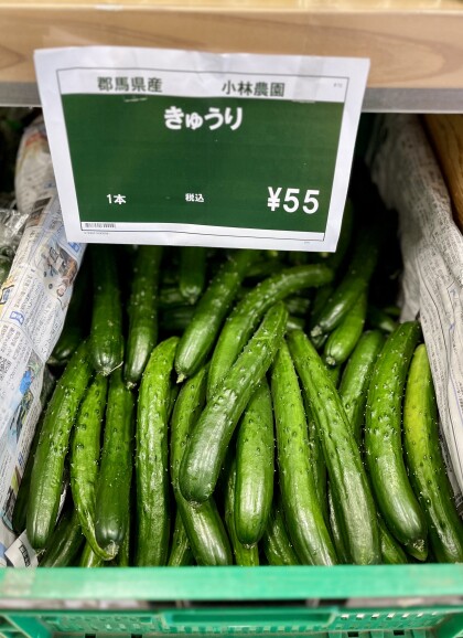 6月9日のおすすめ！群馬県産『きゅうり』