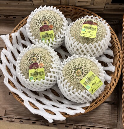 5月23日のおすすめ！茨城県産『オトメメロン』