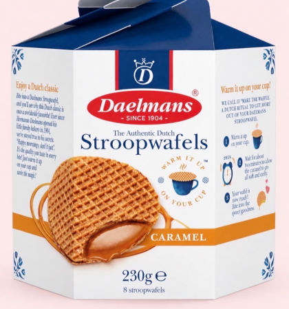 ティータイムのおともに。🇳🇱オランダの伝統菓子、ストロープワッフル。