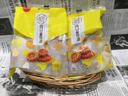 韓国🇰🇷伝統菓子　ミニはちみつ🍯ヤッガ　140g