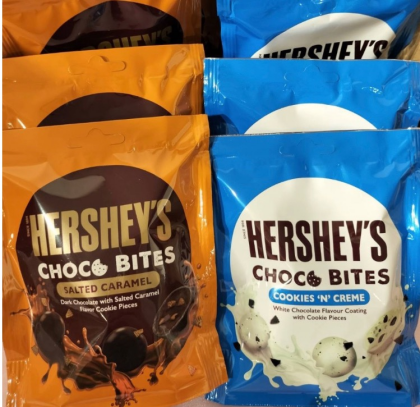 本日のご紹介‼️ ハーシー チョコバイツ クッキークリーム、ソルト キャラメル