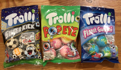 【特価】Trolliグミ⚽️🌎👁