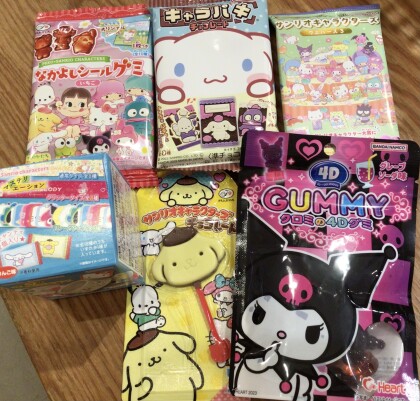 サンリオ🎀ぷっくりラバマスグミ3