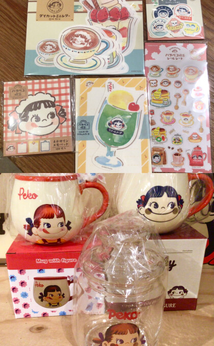 お菓子な雑貨✨ミルキー＆ペコちゃん
