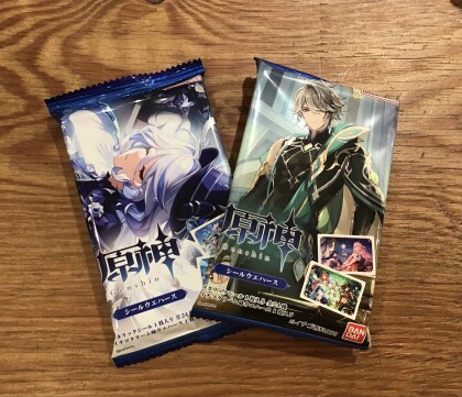 原神 シールウエハース 入荷しました✨