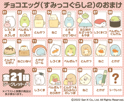 チョコエッグ🥚すみっコぐらし2