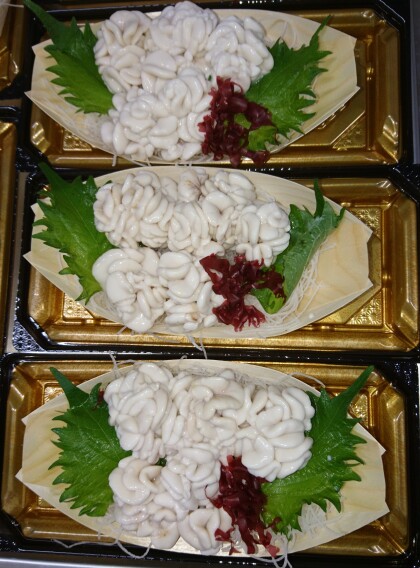 12月3日のおすすめ まだら白子 魚河岸 中與商店 ショップトピックス グランベリーパーク