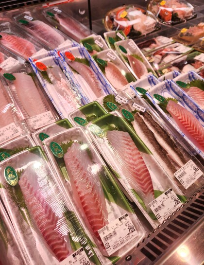 8月2日のおすすめ！天然おさかな大集合『あかはた 刺身』『きんき（きちじ）湯引き刺身』