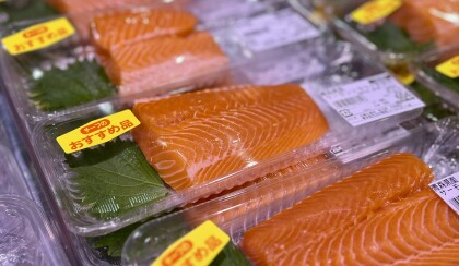 4月13日のおすすめ！青森県産『サーモントラウト刺身用』（養殖）