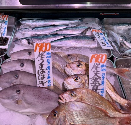 10月30日のおすすめ！対面コーナーより『鮮魚』
