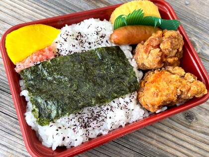 📢週末限定！【 新米！のり唐弁当 】♪新米とのり唐とゆかりごはんと～♪🍚✨