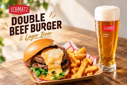 ボリューム満点！Wビーフ🍔