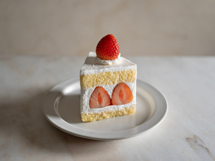 ゴロっと苺が入ったショートケーキ🍰🍓❣️