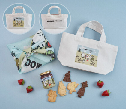 MOOMIN×ICHIBIKOコラボジャム＆クッキー販売中🧺🌿🍓