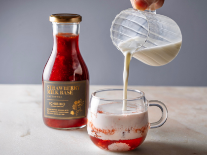 ご自宅でお楽しみいただける🍓いちごミルクのもと🥛🫧