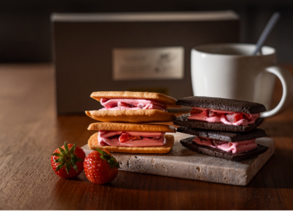 ゴロっと苺が入ったショートケーキ🍰🍓🌸