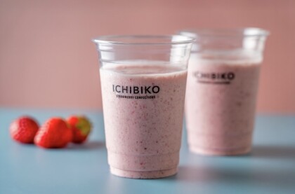 いちごミルクフラッペ🍓🥛🫧