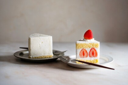 いちごのレアチーズケーキ☁️🫧