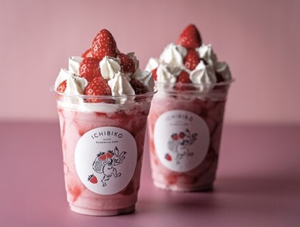 ミガキいちごを贅沢に楽しめるスムージー🥛🍓