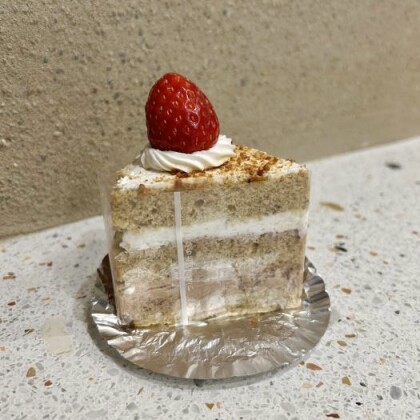 いちごとアールグレイのショートケーキ🍂☕️🤎