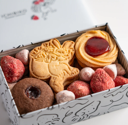 ICHIBIKO NEW クッキー缶 🍓🍪🤎´-