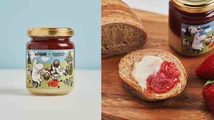 MOOMIN×ICHIBIKOコラボジャム＆クッキー販売中🧺🌿🍓