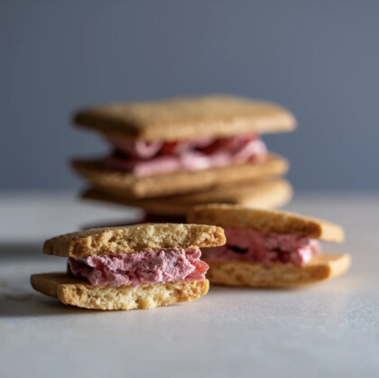 ホワイトデーにもおすすめ いちごのバターサンド🍓🫧