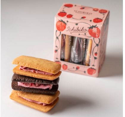 ICHIBIKO いちごのバターサンド🥯🧺🌟