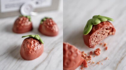 冬季限定 いちごのチョコレートクランチ🍓🍫❣️