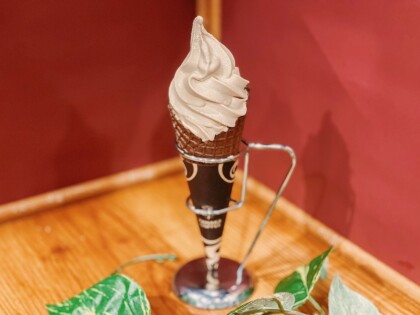 新メニュー🍦【モカソフトクリーム　モカフロート】お店で抽出したコーヒーのソフトクリームです！！