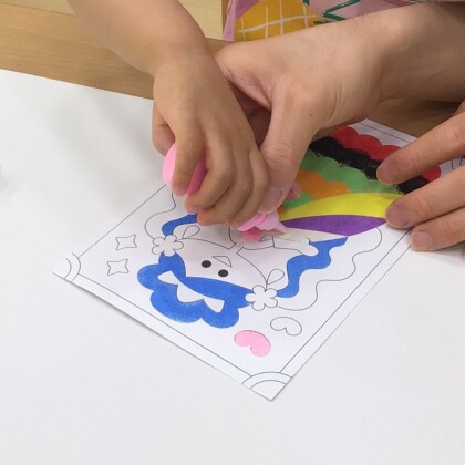 【ワークショップ】魔法の砂絵アート🎨