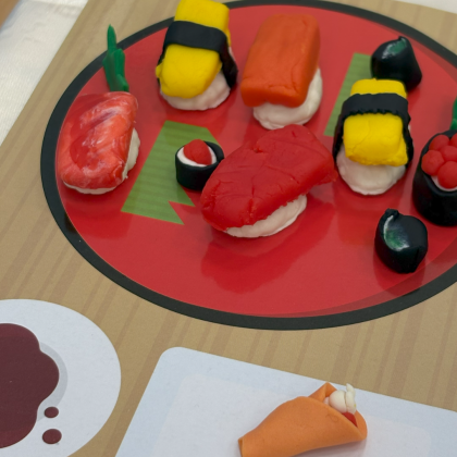 【🍣工作ワークショップ🍣】こむぎねんどで「おすしやさん」になりきろう！