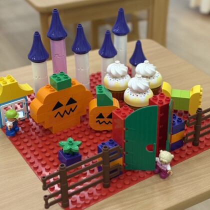 【🎃親子でブロックあそび🎃】ハロウィンパーティーをしよう！