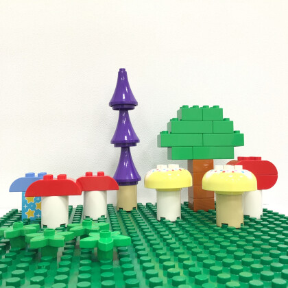 【親子ワークショップ】親子でブロックあそび🍄