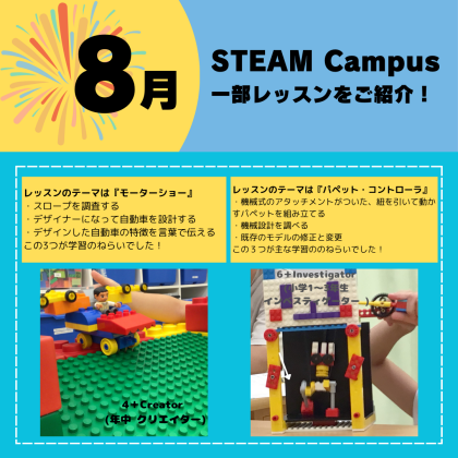 🎇8月のびゆくこふりかえり③🎇
