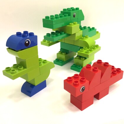 【1～3歳向けワークショップ】親子でブロックあそび🦖