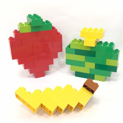 【1～3歳向け！親子ワークショップ】親子でブロックあそび🍎