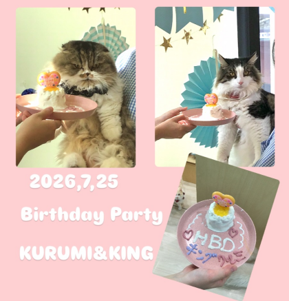 お誕生日会の様子を大公開